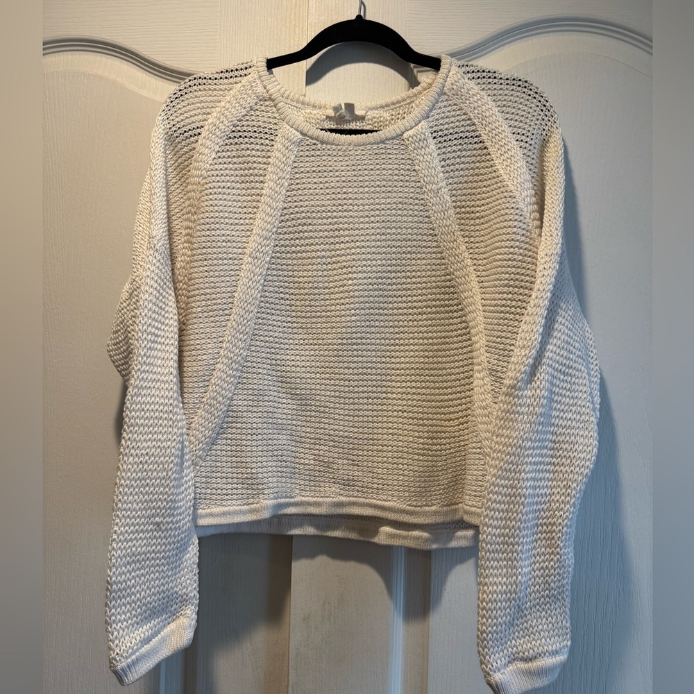 Helmut Lang Size Small White Sweater